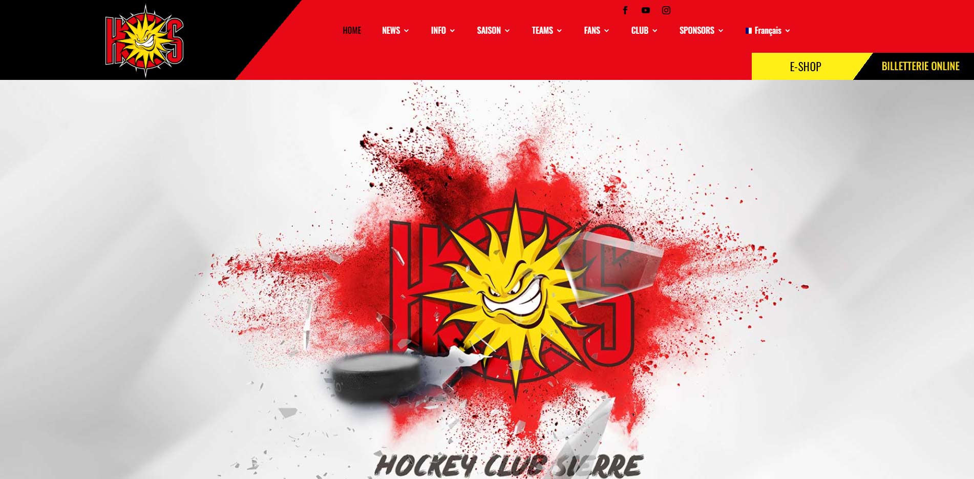 homepage-hc-sierre homepage HC Sierre