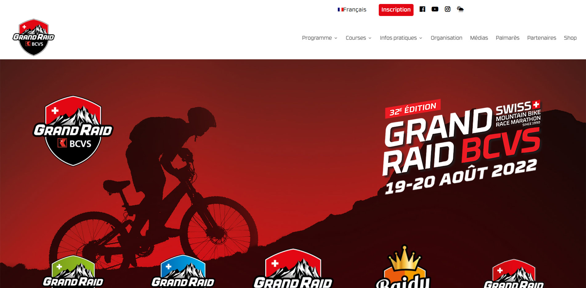 homepage Grand Raid BCVX 2022