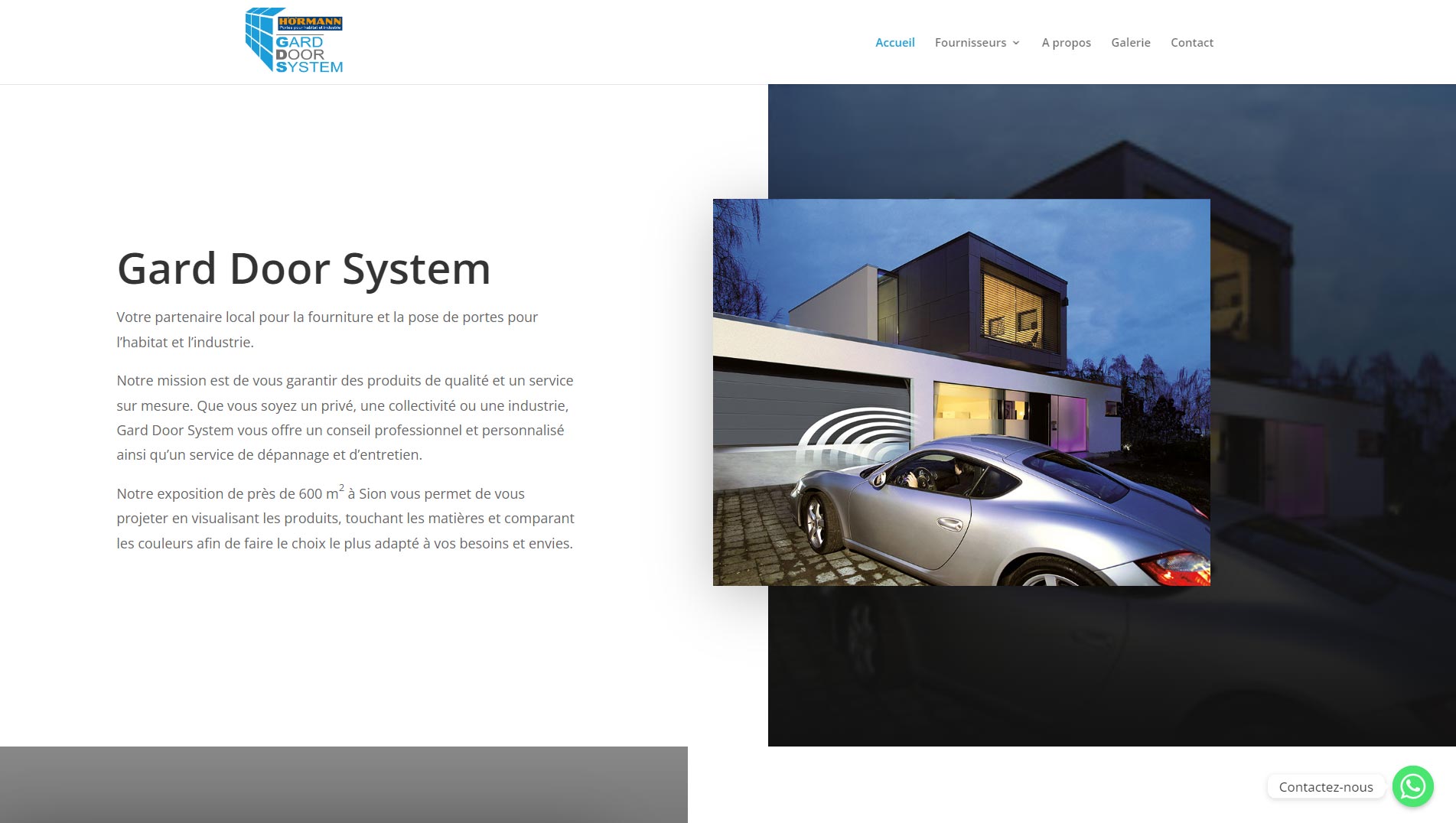 Homepage Gard Door System