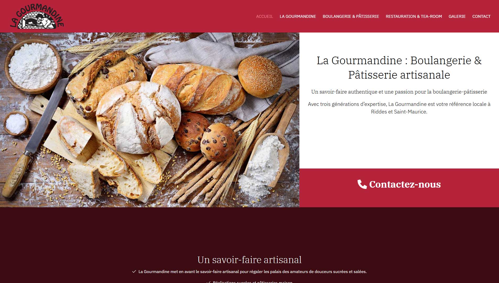 La Gourmandine boulangerie et pâtisserie